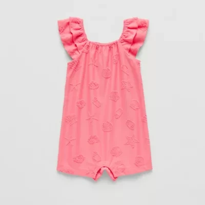 Okie Dokie Baby Girls Sleeveless Romper