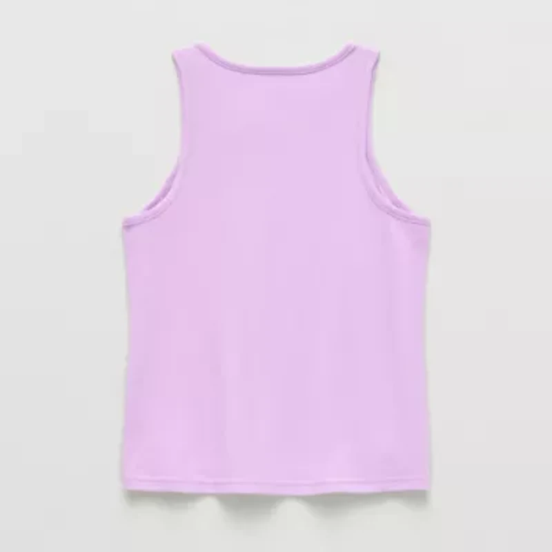 Thereabouts Little & Big Kid Girls Crew Neck Sleeveless Tank Top