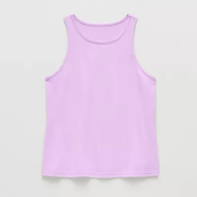 Thereabouts Little & Big Kid Girls Crew Neck Sleeveless Tank Top