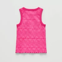 Thereabouts Little Girls Round Neck Sleeveless Tank Top
