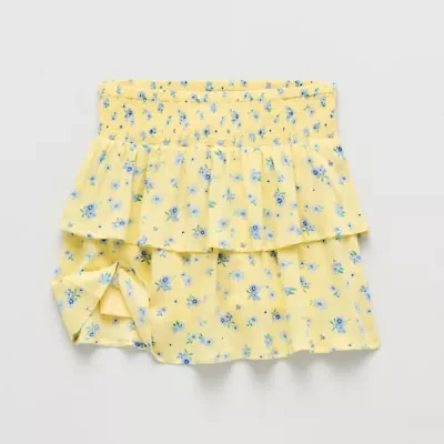 Thereabouts Little & Big Kid Girls High Rise Mini Scooter Skirt