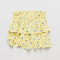 Thereabouts Little & Big Kid Girls High Rise Mini Scooter Skirt