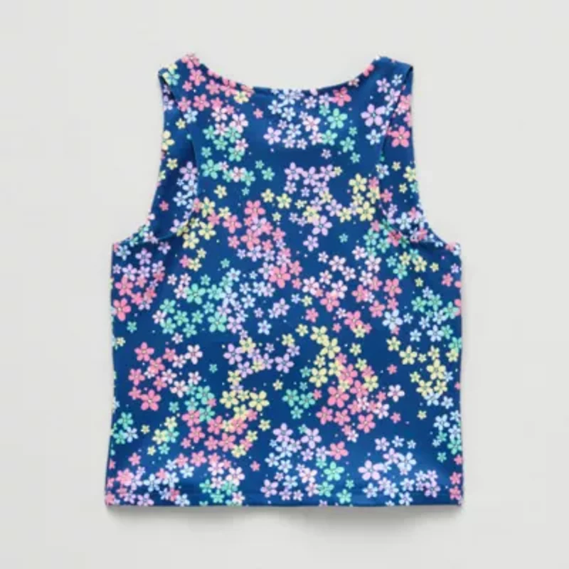 Xersion Little & Big Kid Girls Long Line Bra Tank