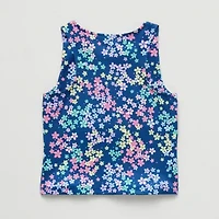 Xersion Little & Big Kid Girls Long Line Bra Tank