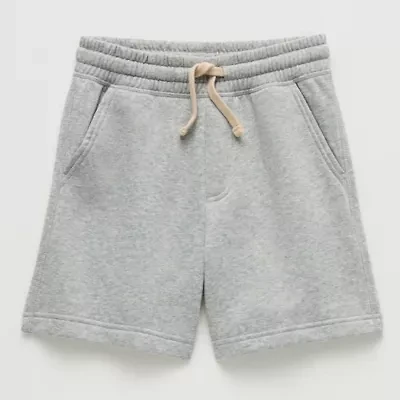 Thereabouts Little & Big Kid Boys Mid Rise Fleece Pull-On Short