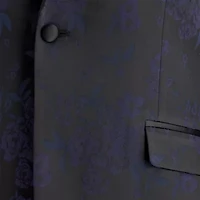 J. Ferrar Evening Edition Mens Floral Stretch Fabric Slim Fit Sport Coat