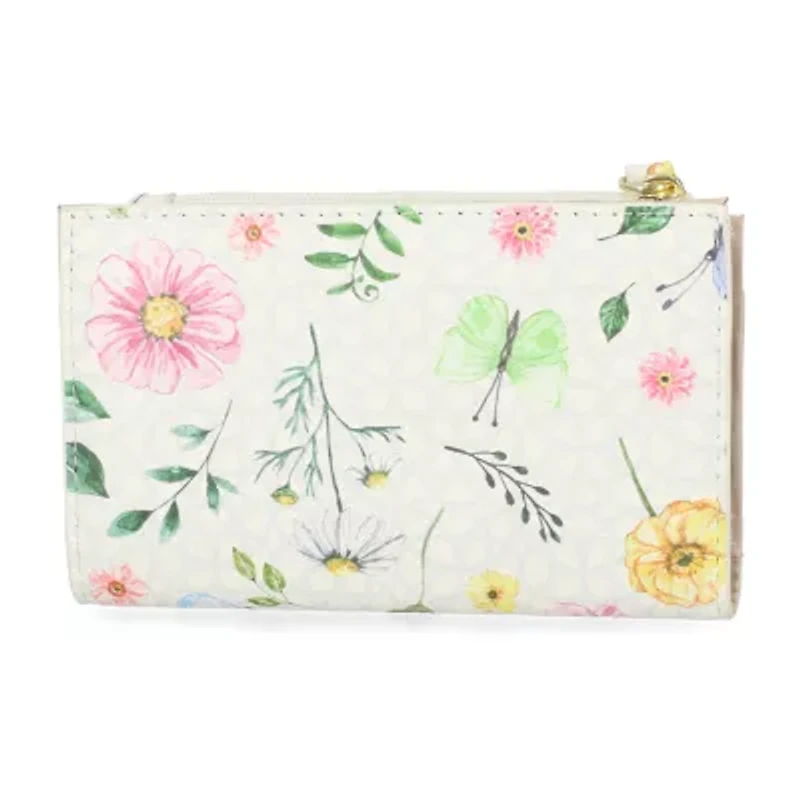 Mundi Delilah Womens Rfid Blocking Slim Fold Wallet