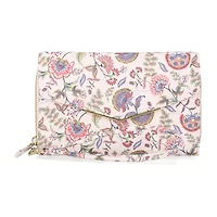 Mundi Big Fat Womens Expandable Rfid Blocking Checkbook Wallet