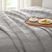 Vellux All Season Knit Cotton Collection Blanket