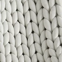 Vellux Weighted Chunky Knit Blanket