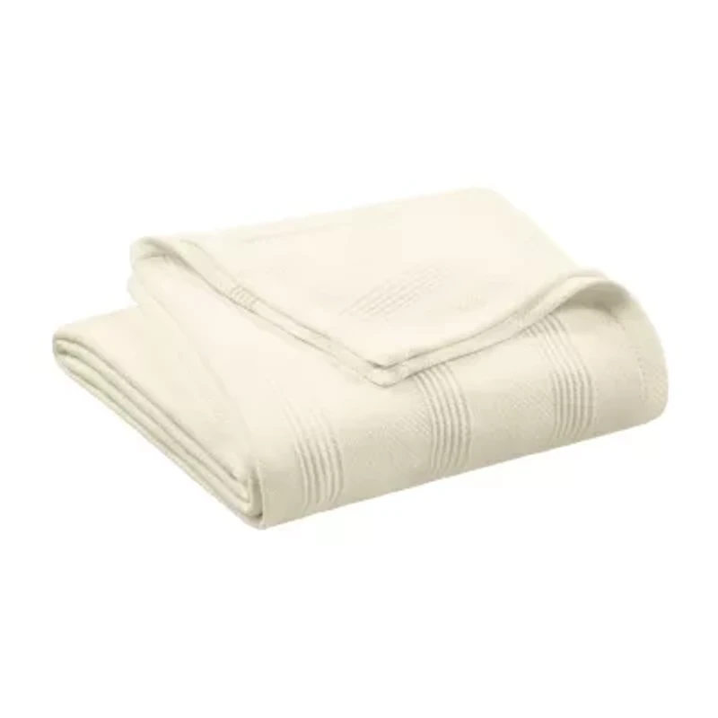 Vellux All Season Knit Cotton Collection Blanket
