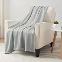 Vellux All Season Knit Cotton Collection Blanket