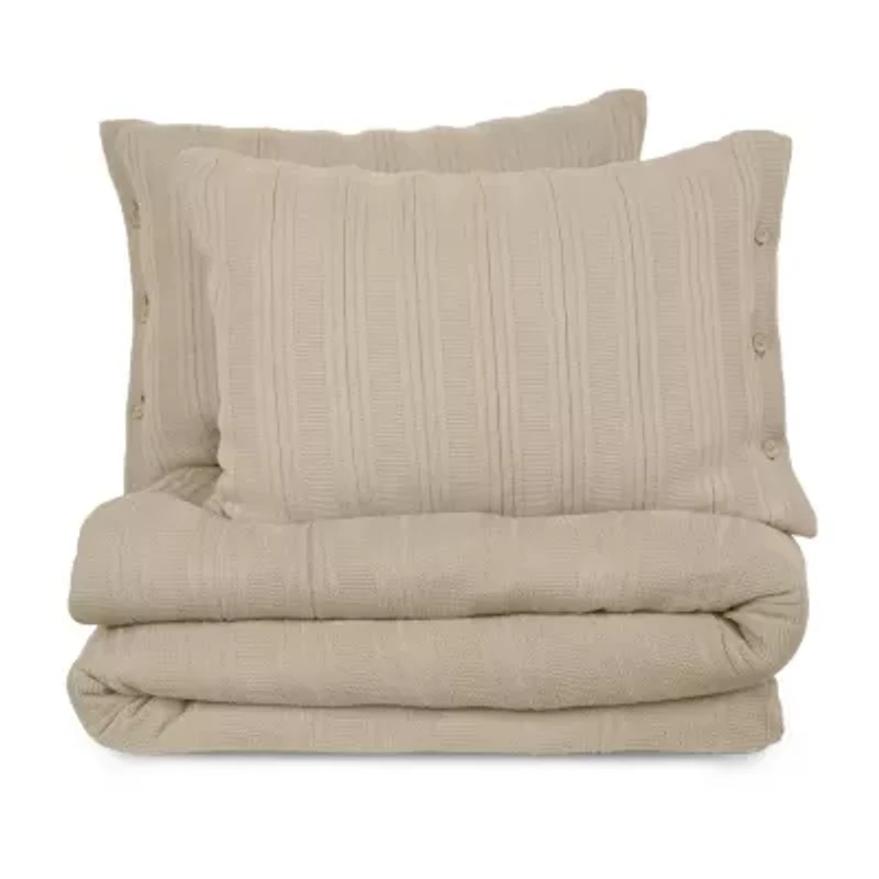 Vellux Supersoft Knit Striped Malmo Blanket