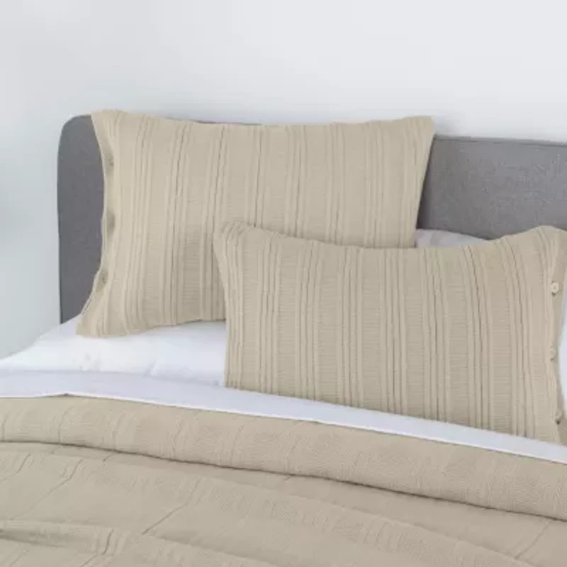 Vellux Supersoft Knit Striped Malmo Blanket