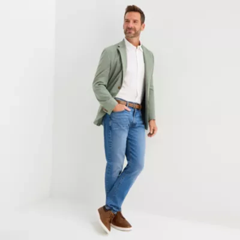 Van Heusen Knit Mens Modern Fit Sport Coat