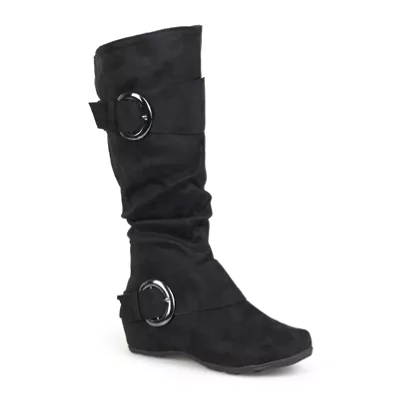 Journee Collection Womens Jester Wide Calf Slouch Boots