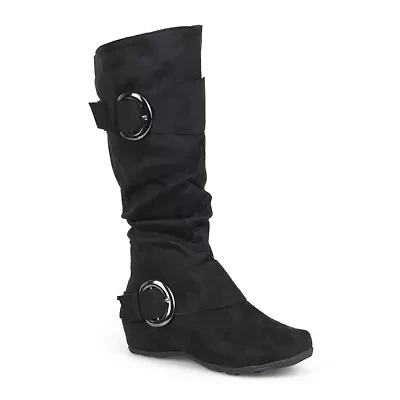 Journee Collection Womens Jester Wide Calf Slouch Boots