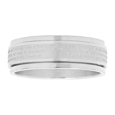 Steeltime Mens 6MM Stainless Steel Band