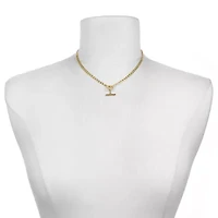 Bijoux Bar Delicates Womens 16 Inch Link Chain Necklace