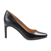 Journee Collection Monalee Womens Square Closed Toe Stiletto Heel Pumps