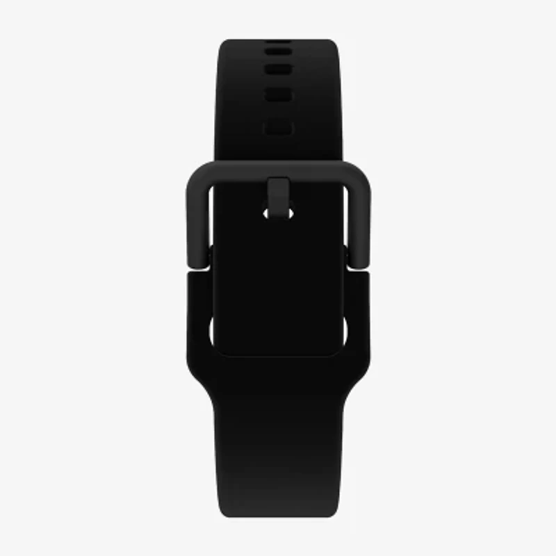 Itouch Air 3 44mm Extra Interchangeable Strap Unisex Adult Black Watch Band Ita3strrub44-003
