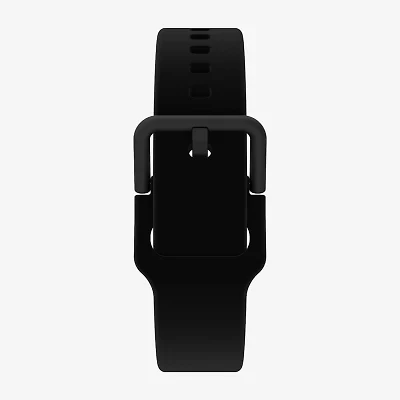 Itouch Air 3 44mm Extra Interchangeable Strap Unisex Adult Black Watch Band Ita3strrub44-003