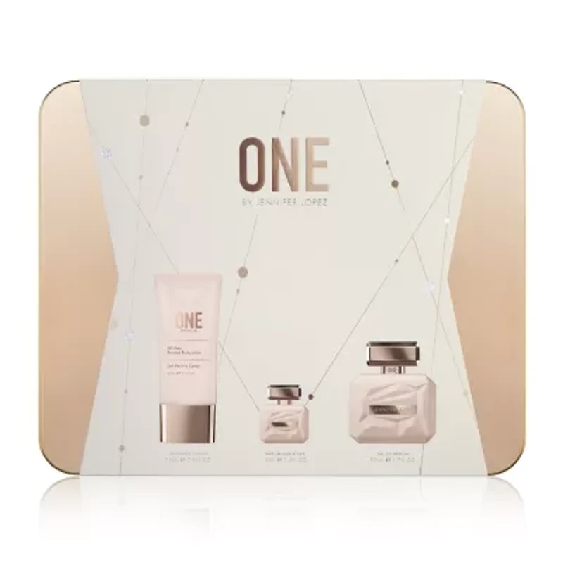 ONE By JENNIFER LOPEZ Eau De Parfum 3-Pc Gift Set ($67 Value)