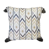Donna Sharp Durango Stripe Square Throw Pillow