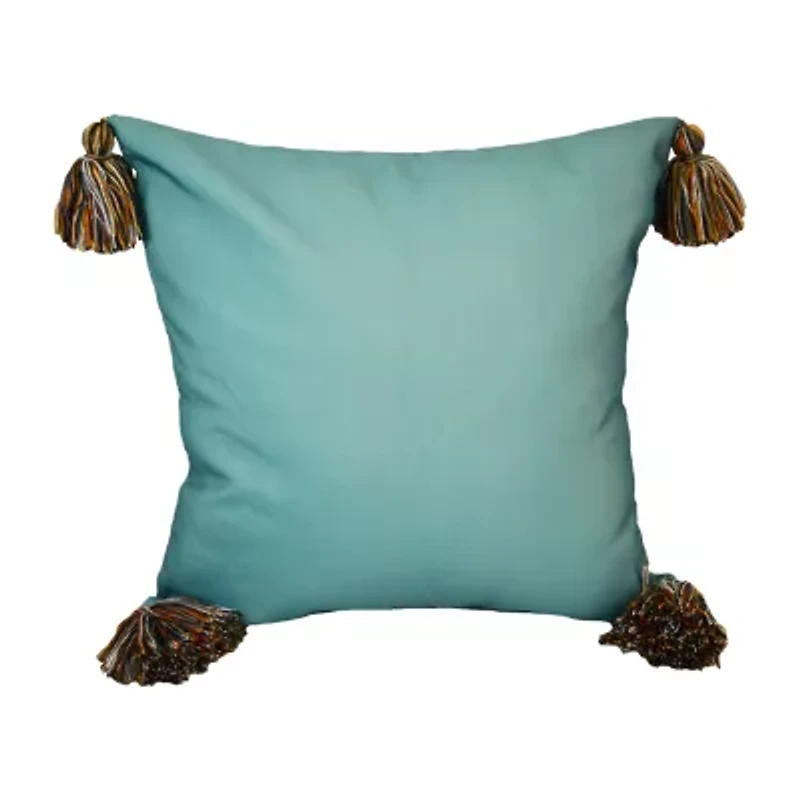 Donna Sharp Northern Lights Bear Square Throw Pillow