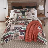Your Lifestyle By Donna Sharp Wilderness Pine Reversible Square Throw Pillow
