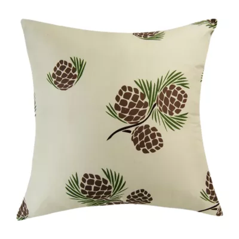 Your Lifestyle By Donna Sharp Wilderness Pine Reversible Square Throw Pillow