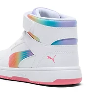 PUMA Rebound Layup Rcl Pop Star Little Kid Girls Basketball Shoes