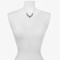 Bijoux Bar Delicates Womens Multi Color 16 Inch Statement Necklace