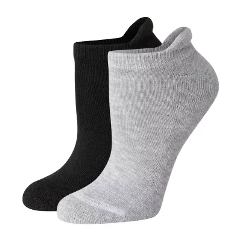 Hanes Cool Comfort Cushion Heel Tab Womens Multi-Pack 8 Pair No Show Socks