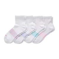 Hanes Absolute Active Womens Breathable 4 Pair Quarter Ankle Socks