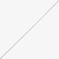 Womens 14K White Gold 18 Inch Herringbone Chain Necklace