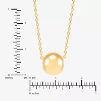 Made in Italy Womens 14K Gold Over Silver Round 2-pc. Jewelry Set