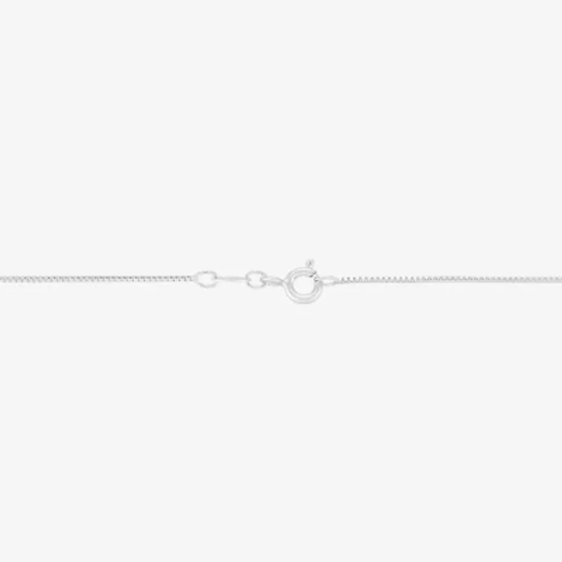 Limited Quantities! Womens Crystal Sterling Silver Snowflake 18 Inch Pendant Necklace