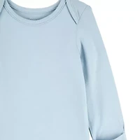 Carter's Purelysoft Baby Boys Crew Neck Long Sleeve 2-pc. Bodysuit
