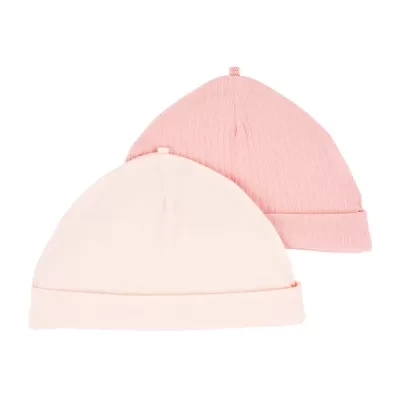 Carter's 0-3m Baby Girls 2-pc. Multi-Pack Baby Hat