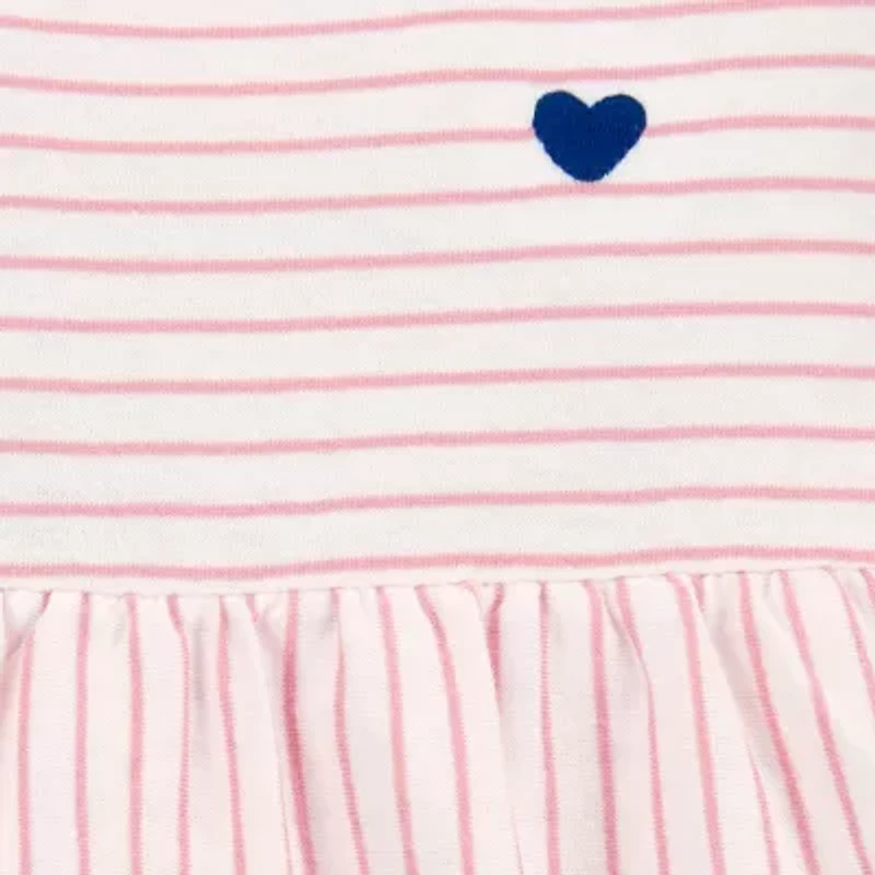 Carter's Baby Girls Short Sleeve Fitted Sleeve Sundress