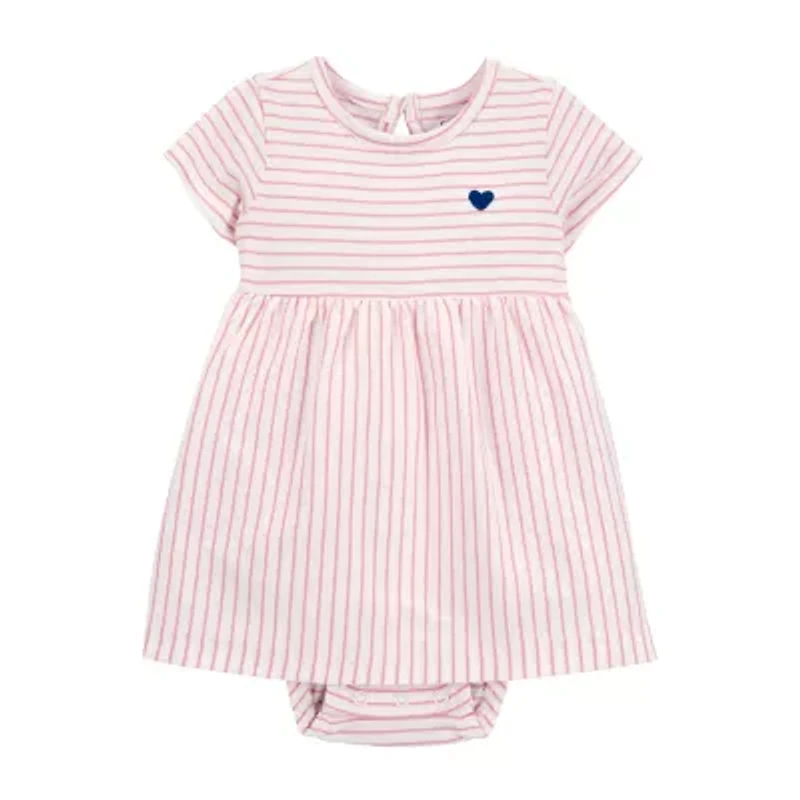 Carter's Baby Girls Short Sleeve Fitted Sleeve Sundress