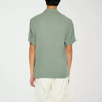 Forever 21 Mens Short Sleeve Button-Down Shirt