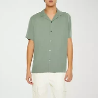 Forever 21 Mens Short Sleeve Button-Down Shirt