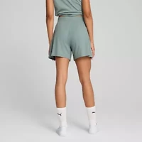 PUMA Womens Rib Pull-On Short