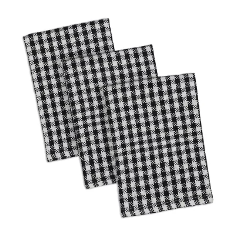 Design Imports Check 6-pc. Towels + Dish Cloths Set