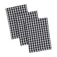 Design Imports Check 6-pc. Towels + Dish Cloths Set