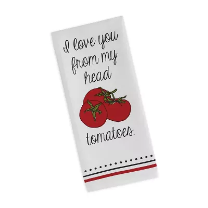 Design Imports Love You 3-pc. Dish Towel Set