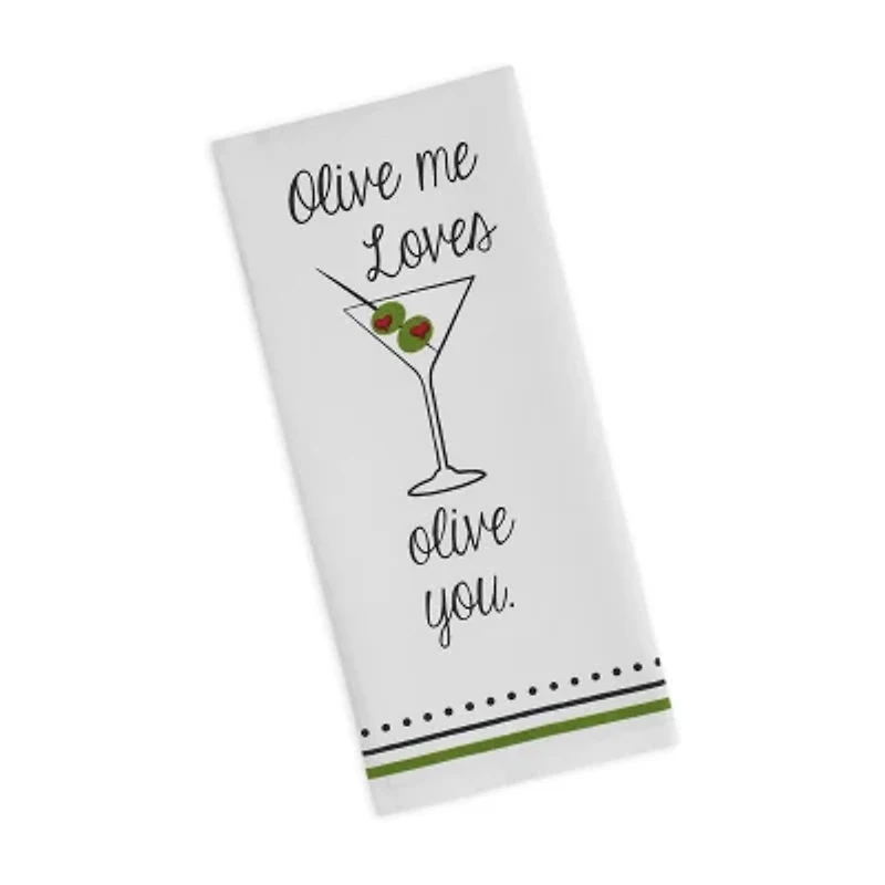 Design Imports Love You 3-pc. Dish Towel Set