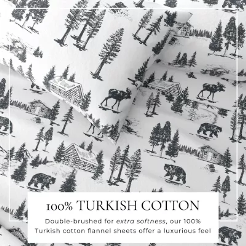 Linery Flannel Lodge Sheet Set